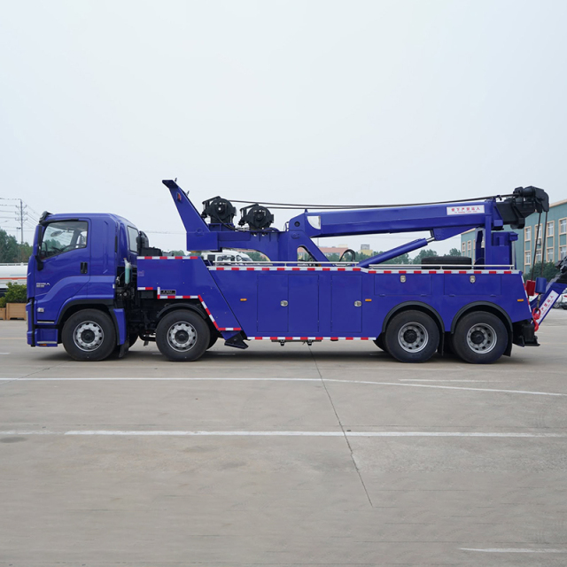 Isuzu  8x4 30 Ton Integrated Towing and Recovery Truck,Hubei Jiafeng Automotive Equipment Co., Ltd,Isuzu  8x4 30 Ton Integrated Towing and Recovery Truck