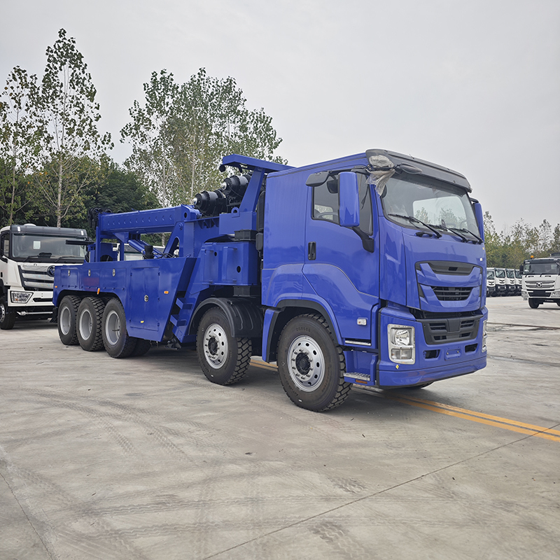 Isuzu  10x6 50-120 Ton Integrated Towing and Recovery Truck,Hubei Jiafeng Automotive Equipment Co., Ltd,Isuzu  10x6 50-120 Ton Integrated Towing and Recovery Truck