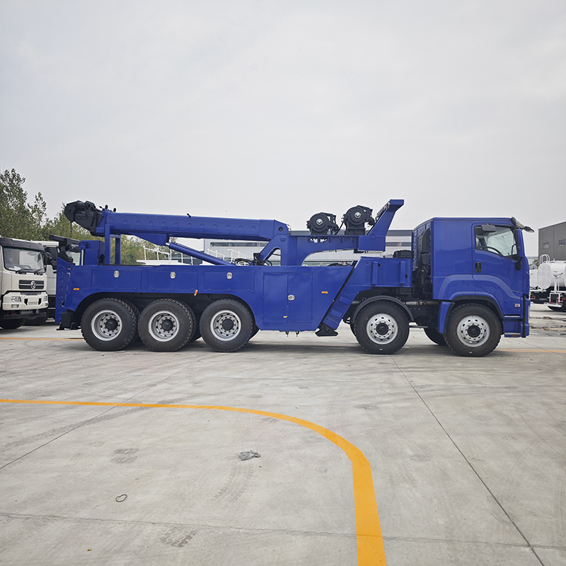 Isuzu  10x6 50-120 Ton Integrated Towing and Recovery Truck,Hubei Jiafeng Automotive Equipment Co., Ltd,Isuzu  10x6 50-120 Ton Integrated Towing and Recovery Truck