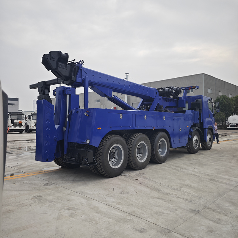 Isuzu  10x6 50-120 Ton Integrated Towing and Recovery Truck,Hubei Jiafeng Automotive Equipment Co., Ltd,Isuzu  10x6 50-120 Ton Integrated Towing and Recovery Truck