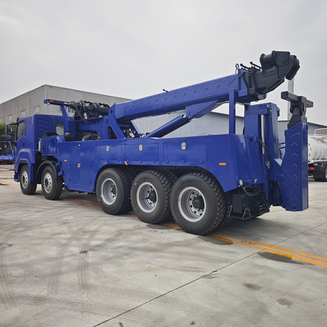 Isuzu  10x6 50-120 Ton Integrated Towing and Recovery Truck,Hubei Jiafeng Automotive Equipment Co., Ltd,Isuzu  10x6 50-120 Ton Integrated Towing and Recovery Truck