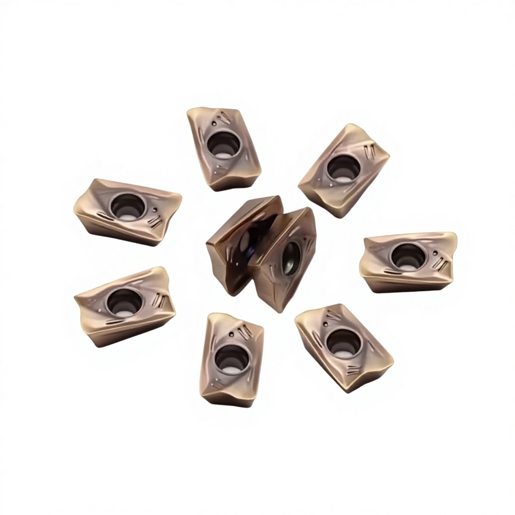 RS63 615HRA1 HR30 Golden Coated Stainless Steel Milling Insert