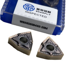 ZZST Tungsten Carbide Inserts WNMG080408-SM4 for SS  Turning Inserts