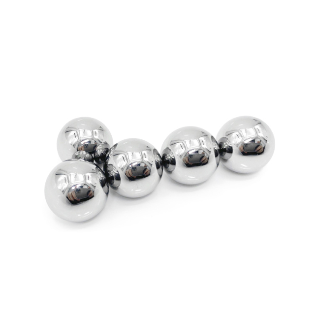 8mm Tungsten Carbide Ball Electric Power Source Wear Resistance Polished Cemented OEM Customizable