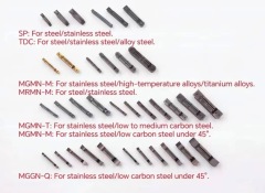 MGMN400-M Grooving Inserts for CNC Lathe Cutting of Steel Stainless Steel and Cast Iron with High Precision and Wear Resistance