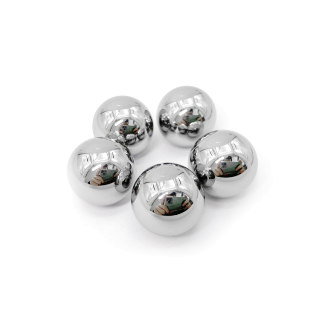 8mm Tungsten Carbide Ball Electric Power Source Wear Resistance Polished Cemented OEM Customizable