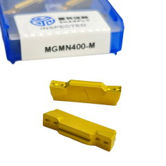 MGMN400-M Grooving Inserts for CNC Lathe Cutting of Steel Stainless Steel and Cast Iron with High Precision and Wear Resistance