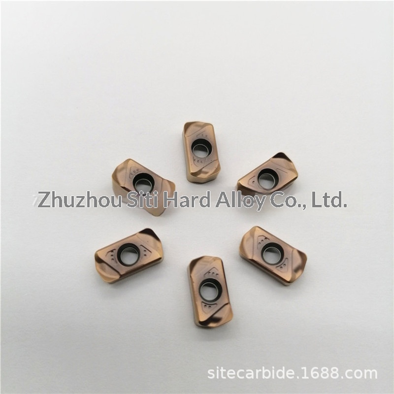 Quick-Feed CNC Milling Insert 4-Flute Double-Sided 1604Mo Replace APMT1135 High Quality Tungsten-Titanium-Cobalt Cutters