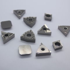 CNC Lathe Machine Tungsten Carbide Turning Insert Customizable Triangle Shaped Cutting Tools Holder