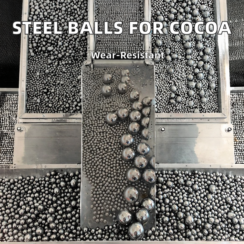 Wear-Resistant Stainless Steel Balls for Cocoa Milling & Crushing Bearing Balls for Cacao Beans