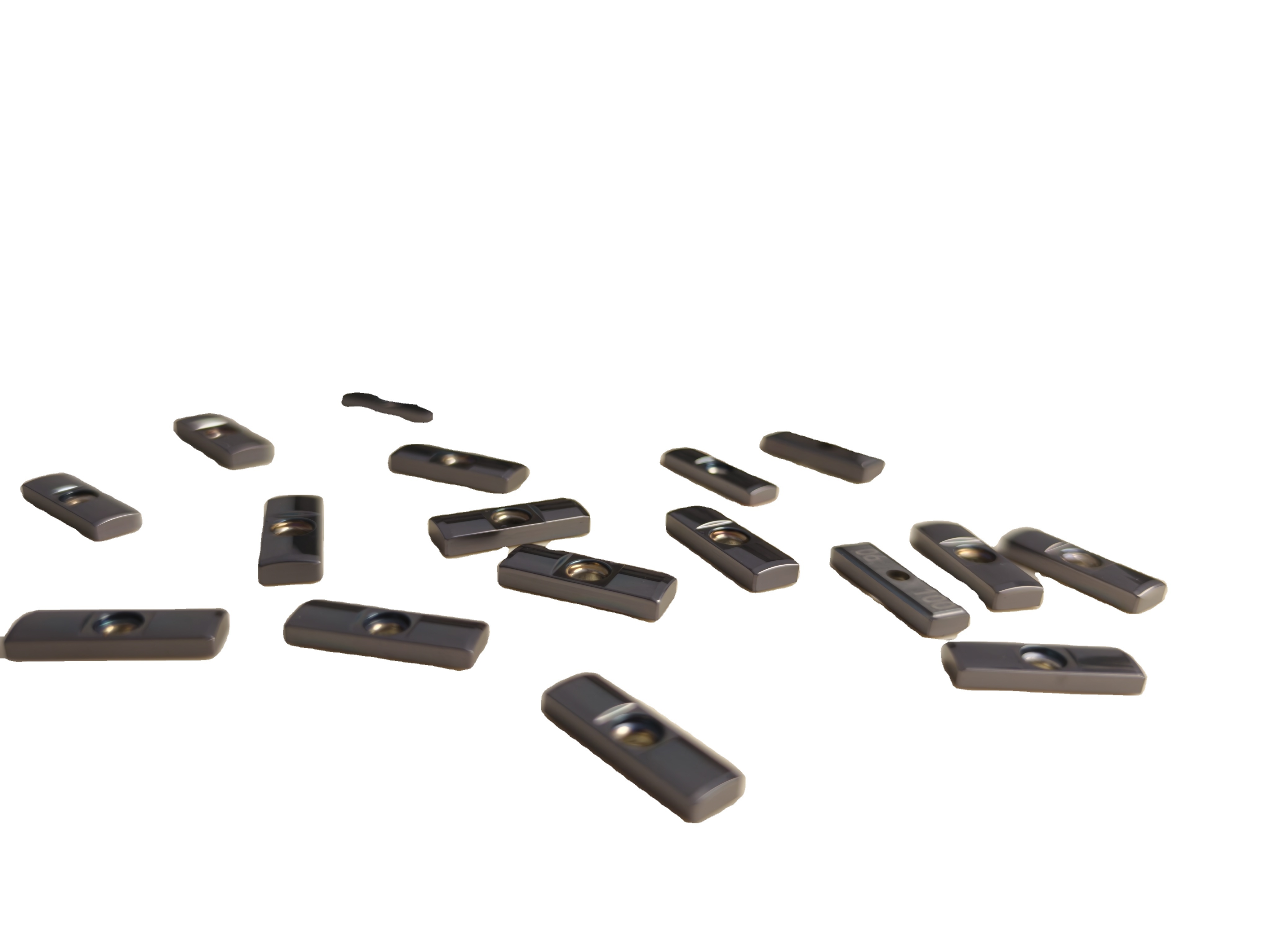 CNC Carbide Turning Tool PVD Coating Grooving Trapezoid Cutter