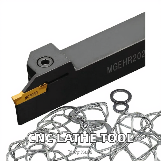 ZZST MGEHR2020-3 CNC Grooving and Parting Tool Holder for MGMN300 Inserts