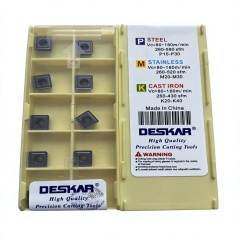 Deskar SPMG07T308-TG LF6018  Carbide Drill Inserts for U Drill CNC Hole Machining