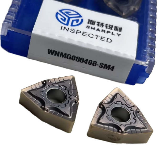 ZZST Tungsten Carbide Inserts WNMG080408-SM4 for SS  Turning Inserts