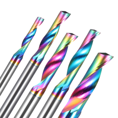Carbide  Spiral Router Bit CNC End Mill for Aluminum Wood Cutting 3mm 4mm 6mm OEM  End Mill Cutter"