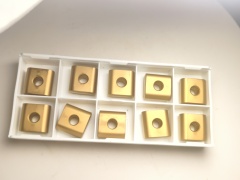 CNC Milling Cutter Insert Customizable Tungsten Carbide Square HRC40-60 Turning Insert with 3 Years Warranty OEM Support