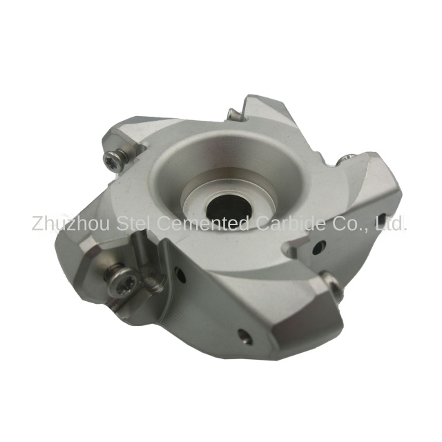 MFHPN45-125-40-7T Carbide Tool Holder CNC Milling Cutter High-Feed Face Milling Cutter No Coating Universal Direction