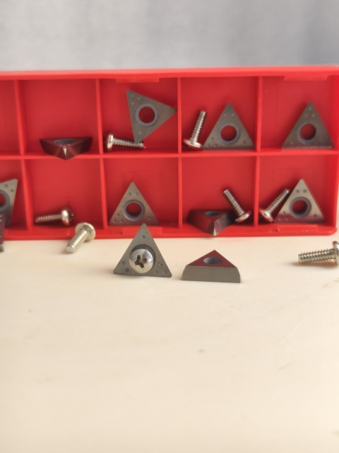 Chinese Factory Suspply CB6914-10 Carbide Brake Lathe Bits Sintered Negative Rake Carbide Inserts in Stock