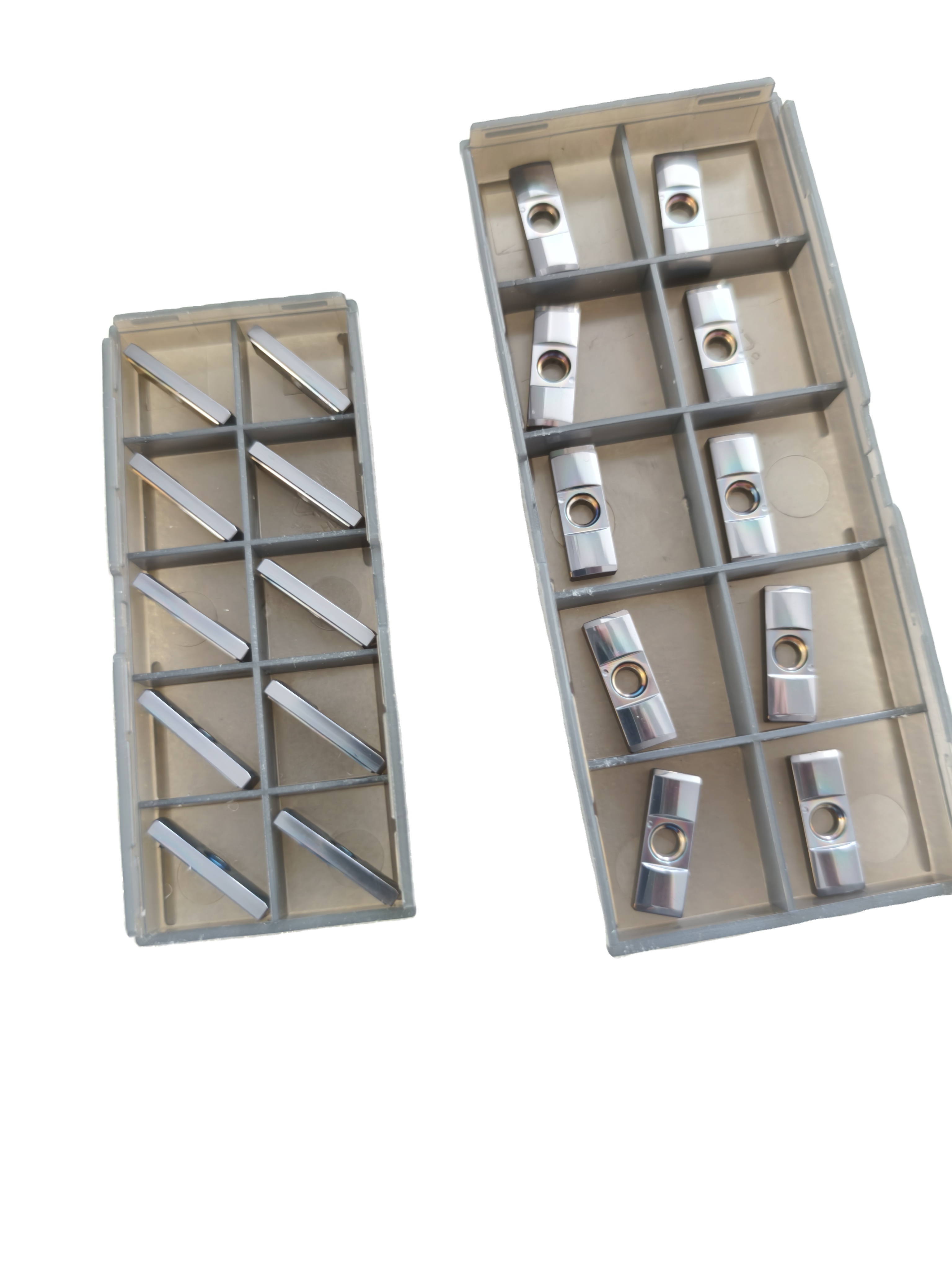 CNC Carbide Turning Tool PVD Coating Grooving Trapezoid Cutter