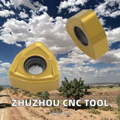 Customizable Tungsten Carbide Insert CNC Turning Tool Hexagonal Peach-Shaped  Milling Inserts   Wnmx09T316 for OEM Projects