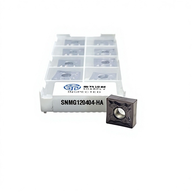 CNMG Tungsten Carbide Inserts 10Pcs CNC Lathe Turning Inserts PVD/CVD Coated HRC65 3-Year Warranty OEM Support
