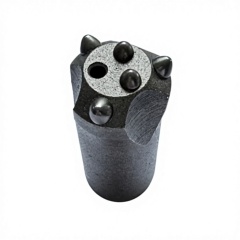 ZZST 32mm Tapered Button Drill Bit with 11 Degree Taper and 5 Carbide Buttons for Rock Drilling