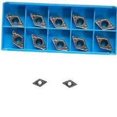 CNC Cutting Insert DCMT11T308HQ Uncoated External and Internal Boring Insert 55-Degree Rhombic Lathe Tool Bit