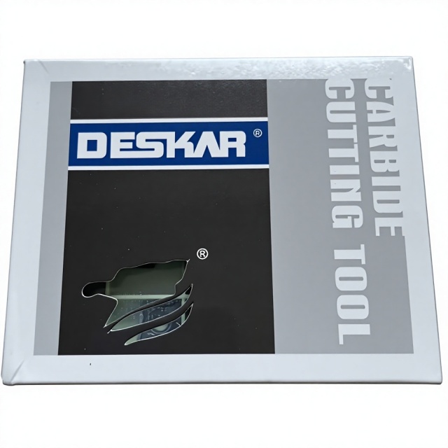 Deskar QCMT10T304-CM  LF6018S Carbide Drill Inserts for U Drill Steel and Stainless Steel Machining