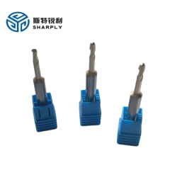 Solid Tungsten Carbide 4-Blade CNC Endmill Tools 10mm Flattened End Mills 50mm Overall Length Altin Coating ODM/OEM Customizable