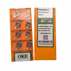 OKE CNC Triangle Milling Insert Tungsten Carbide Turning Inserts with PVD & CVD Coating OEM Customizable Inserto Carbi