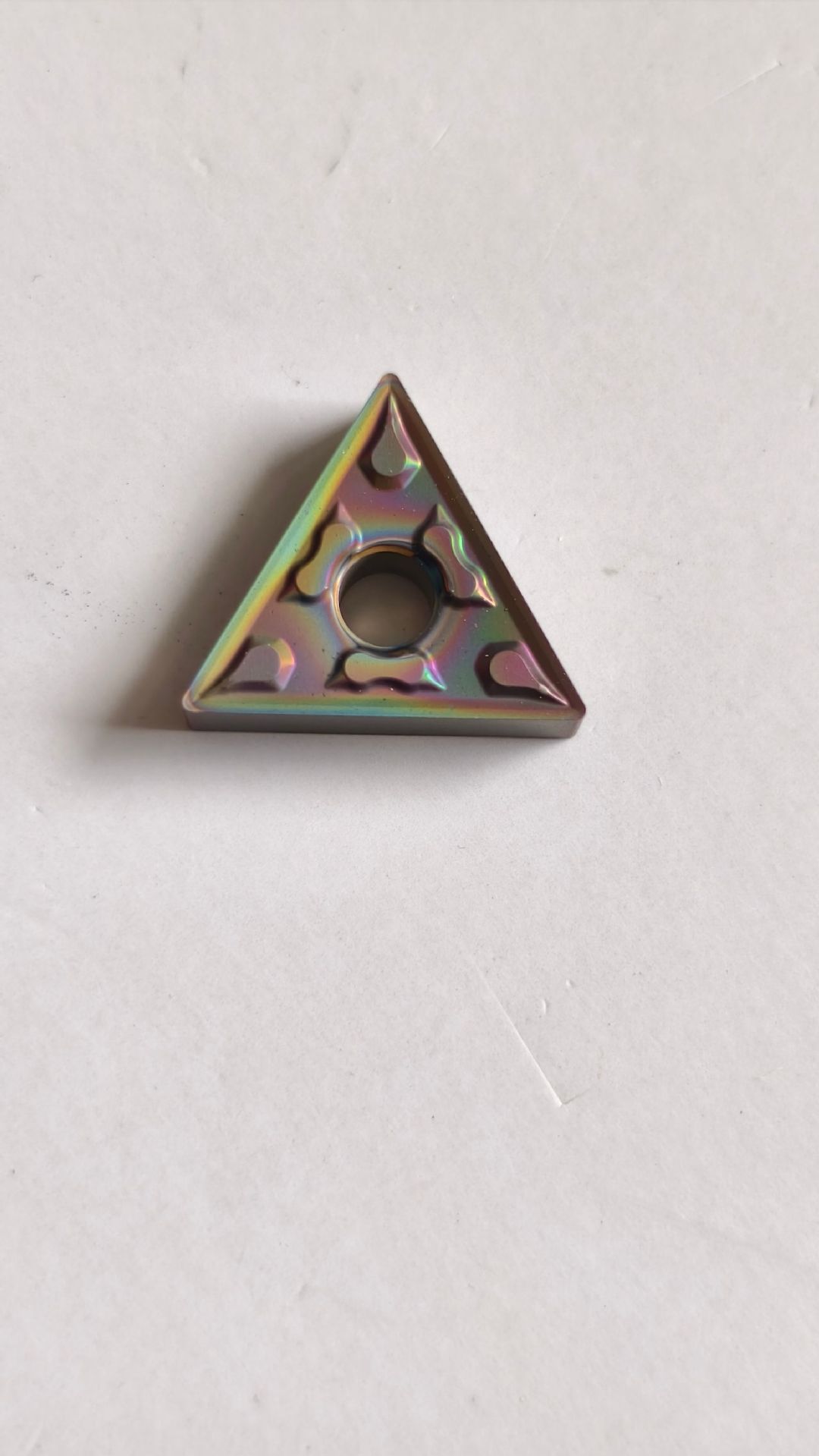 TNMG160404-BF-2-AP105 CNC Cutting Insert for Lathe Uncoated Machining Quenched Materials and High-Hardness Materials 55HRC
