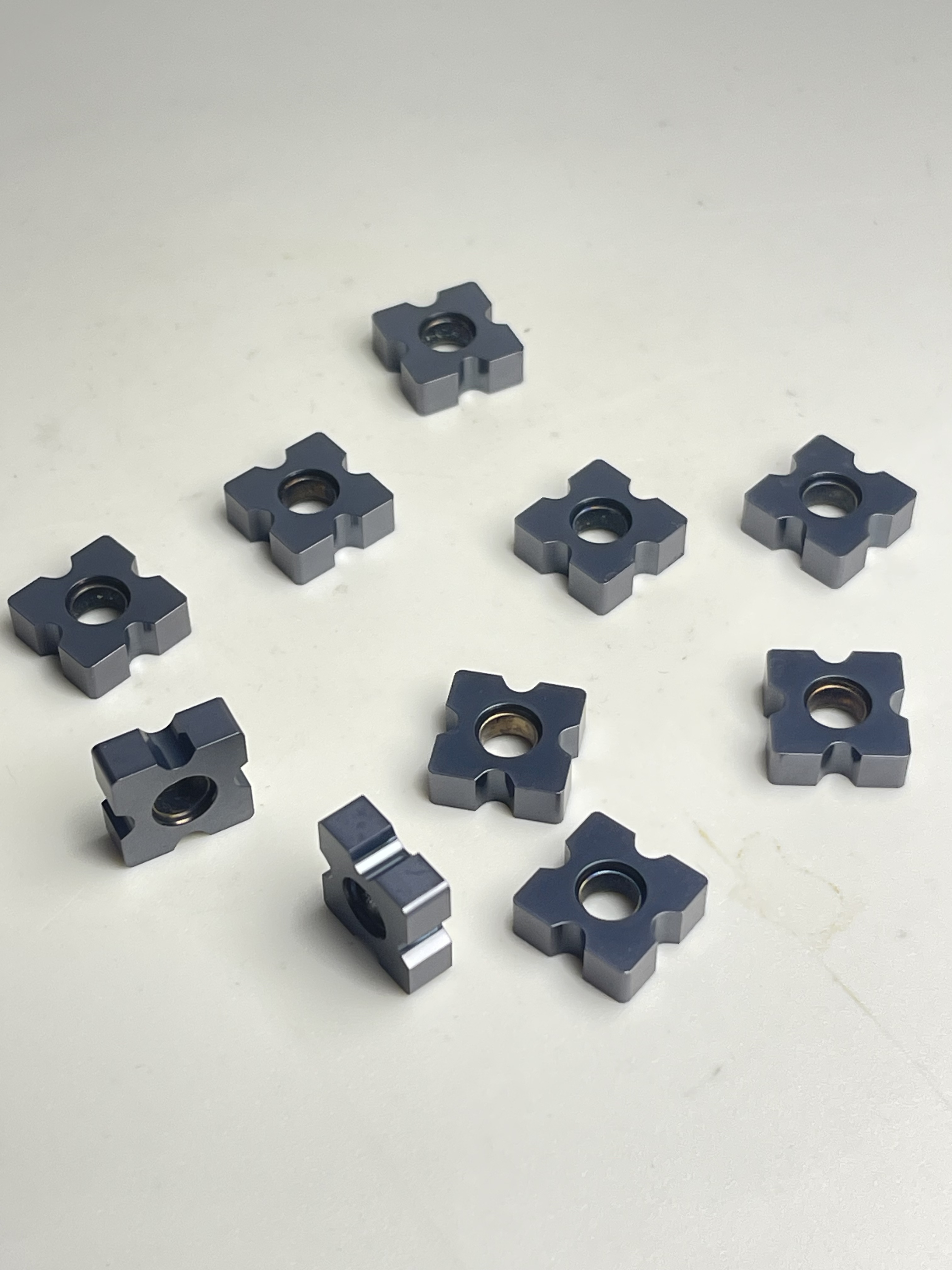 Indexable Corner Rounding Insert / 4-Flute R1.5 Chamfer Insert for Cookware and Tableware Edges must Have Rounded Fillets