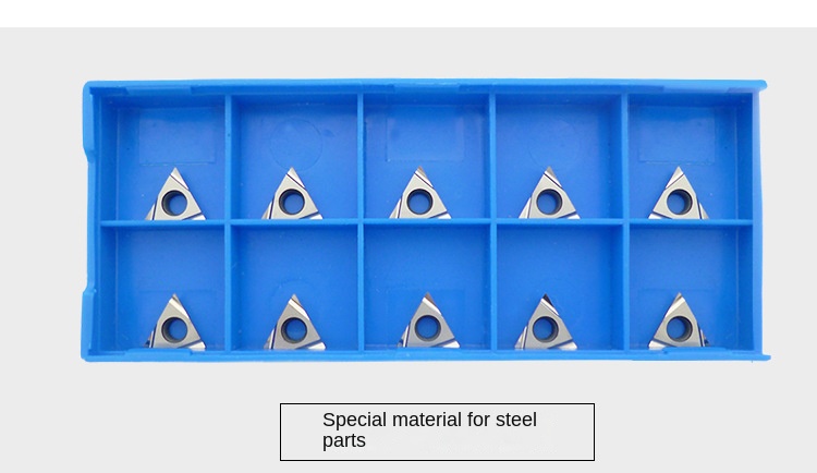 TNMG160404-BF-2-AP105 CNC Cutting Insert for Lathe Uncoated Machining Quenched Materials and High-Hardness Materials 55HRC