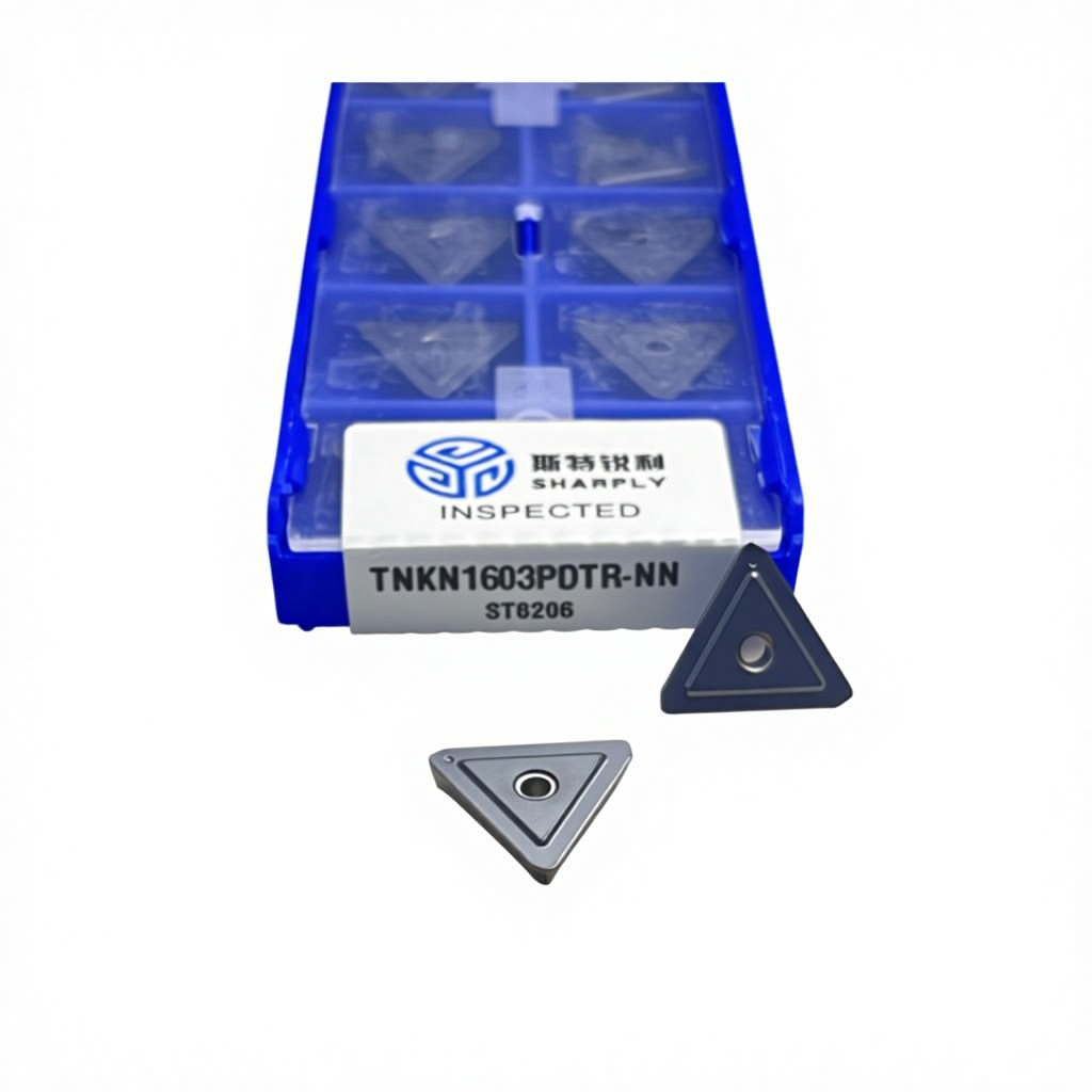 CNC Lathe Tungsten Carbide Turning Tool TNGG160404R/L & TNGG160408R/L Cermet Insert HRC 92 3-Year Warranty