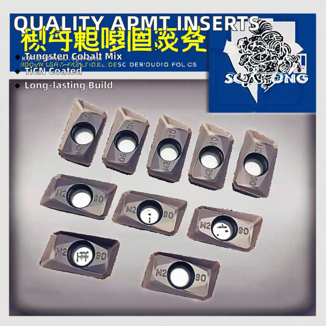 High Quality APMT Shoulder Mold Milling Hard Alloy Insert Models APMT1604PDER APMT1135PDER-TT Competitive Price ODM OEM