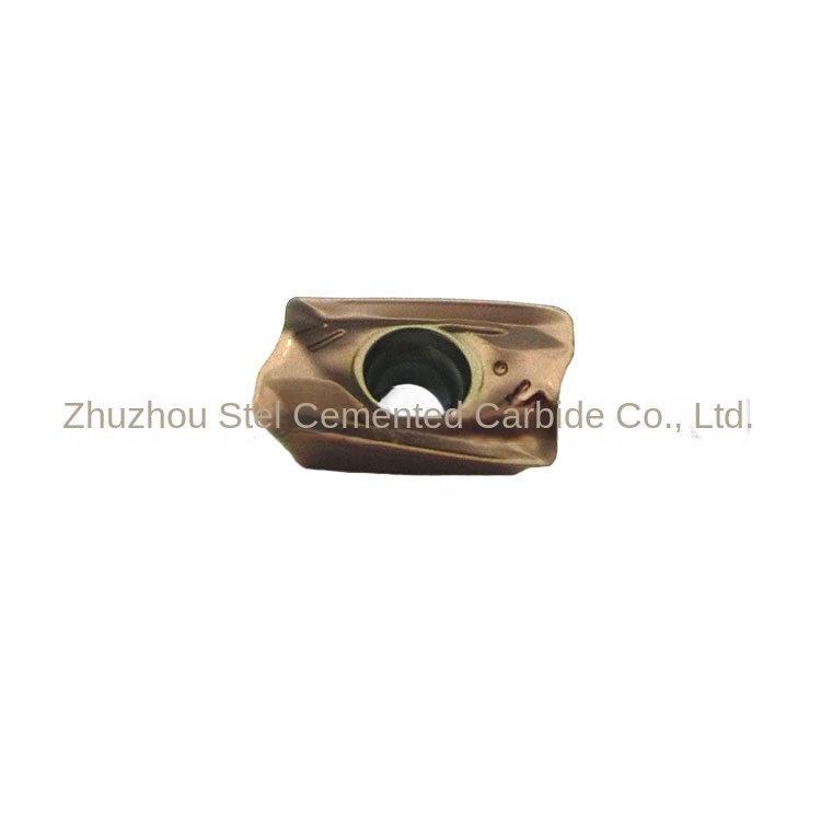 New APKT1604 Toothed Milling Insert Tungsten-Titanium-Cobalt Cemented Carbide Good Chip Removal