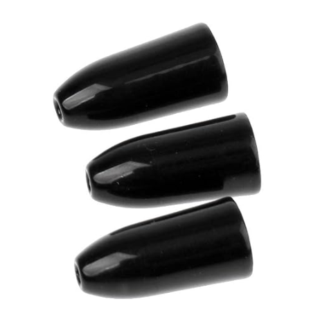 ZZST Tungsten Worm Weights Bullet Fishing Sinkers for Texas Rig Bass Fishing