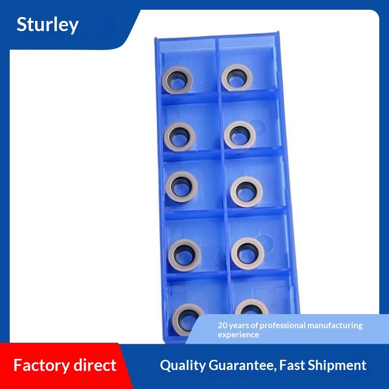 Zhuzhou Manufacturer Wholesale Metal-ceramic Cutting Inserts RCKT10T3MO-DS3; Uncoated CNC Milling Inserts R5 R6 for Stainless