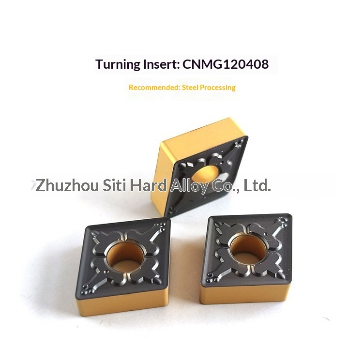 CNMG160408-PM4 ST4025*Insert-Type*Coated*ST454G Turning Insert Steel Workpiece Machining CR 42CrMo Brazed Tool Flange CNC Insert