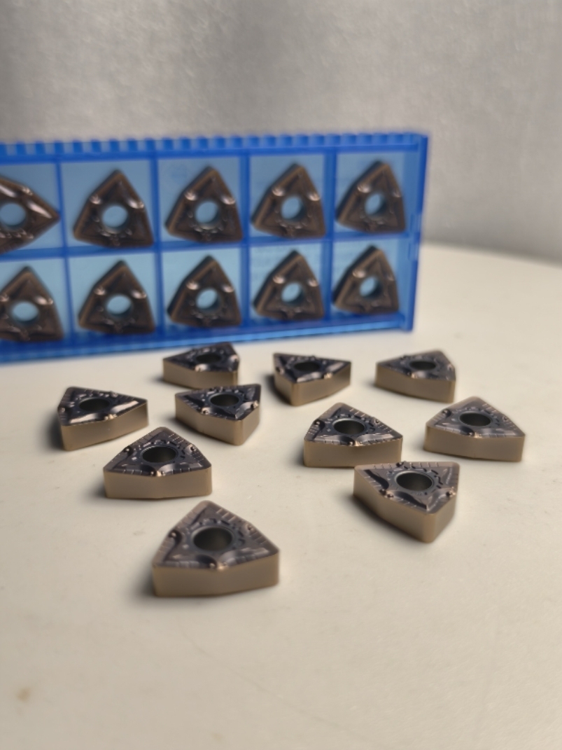For OEM CNC Lathe Carbide Inserts Turning Tools Machining Cut Sharp Blade WNMG080404-TM LF9018