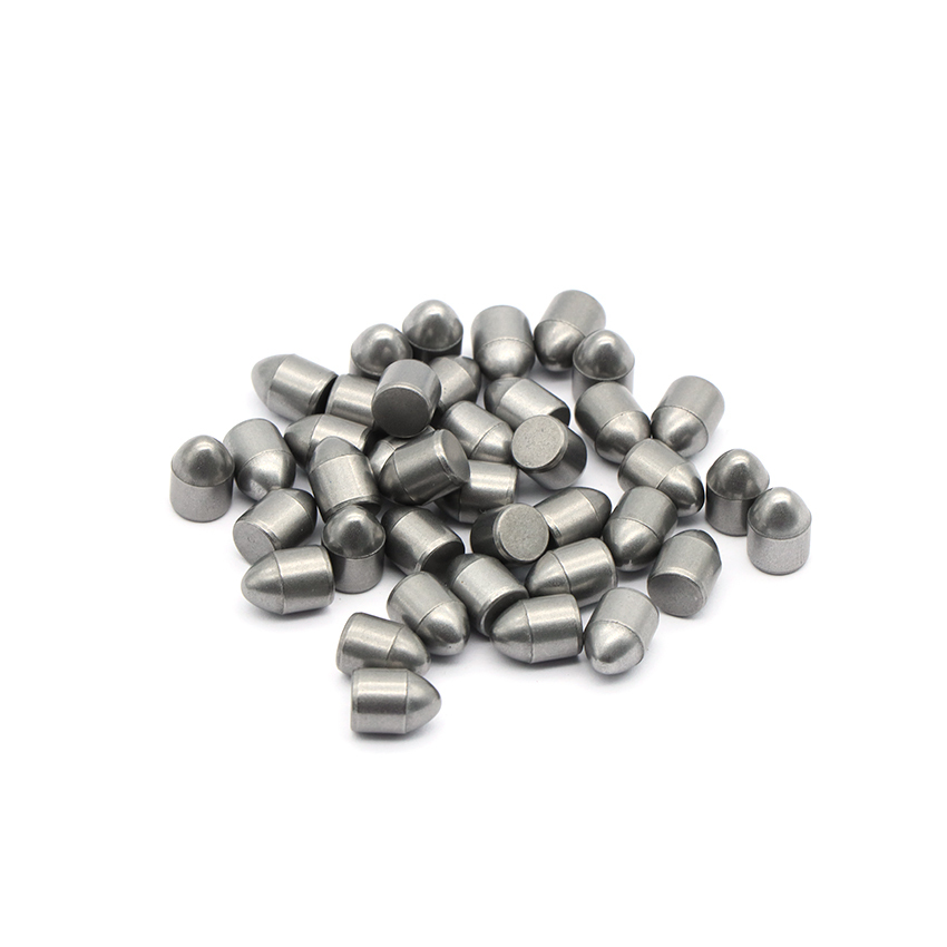 High Wear Resistance Cemented Carbide Mining Tips Button Engineering OEM Customizable