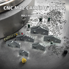 Convertible HSS M42 CNC Spade Drill Inserts Carbide for Machining Stainless Steel Aluminum & Cast Iron Cutting & Forming Tools