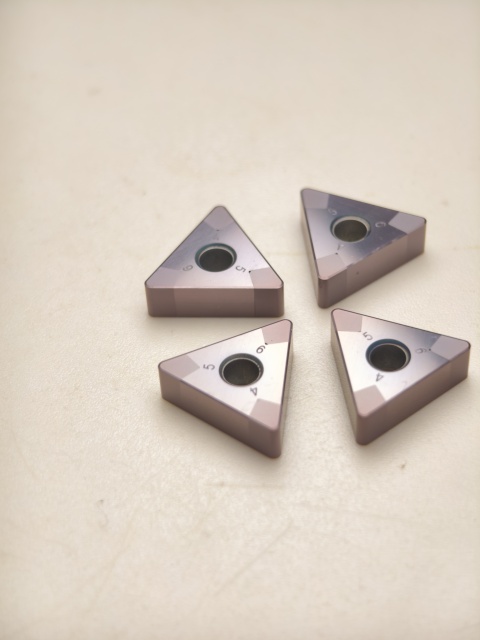 CNC Lathe CBN TNGA160408-6N  Cutting Tool with Triangle Shape Customizable Tungsten Carbide Cutting Tips for Quench Steel
