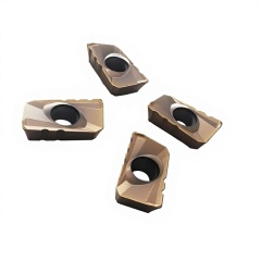 New APKT1604 Toothed Milling Insert Tungsten-Titanium-Cobalt Cemented Carbide Good Chip Removal