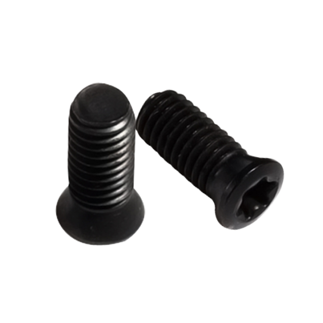 6-48 Torx T10 Steel Black Oxide Fine Thread Inch Countersunk Head Screw Class 10.9 & 12.9