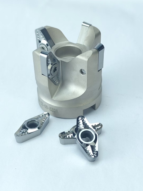Aluminum Alloy Car Wheel Insert CNC Lathe Turning Tools R3 Carbide Milling Cutter VCGT220530 Square Shape OEM Customizable