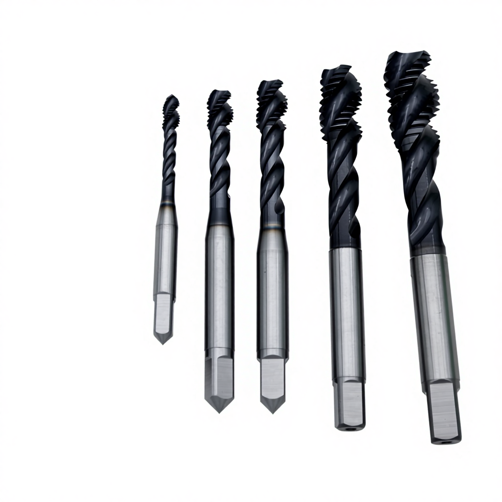 Guhring 7777 Series HSS-E Spiral Groove Tap Metric Thread for JIS Standard for General Processing of 38HRC Steel