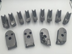 Sharp Flat Bucket Teeth for 18S 35S Excavator Parts 25SRC 35SRC Construction Machinery Parts