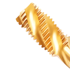 ZZST M6x1mm TiN Coated Machine Tap for Steel Stainless Steel and General Threading Applications