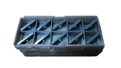 CNC Carbide Turning Tool PVD Coating Grooving Trapezoid Cutter